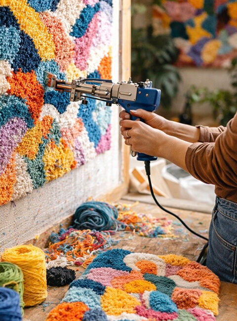 Benutzerdefinierter Tufting-Teppich / personalisierter Teppich, benutzerdefinierter Tuft-Teppich, maßgeschneidertes Geschenk, handgefertigter Teppich, personalisierter Tufting-Teppich, auf Bestellung handgefertigt