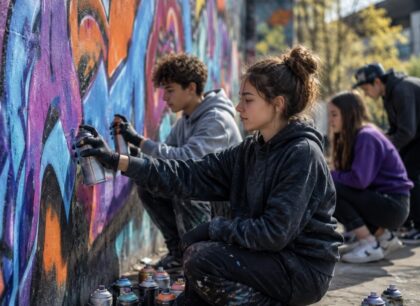 Graffiti gegen Einsamkeit: Wie kreative Workshops Jugendlichen in Stuttgart neue Perspektiven geben | Die Macherei Stuttgart - kreative Workshops