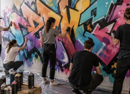 Die Macherei Stuttgart zeigt Unternehmen, dass Teambuilding weit mehr sein kann als klassische Workshops oder Outdoor-Aktivitäten. Graffiti verbindet Kreativität, Kommunikation und Zusammenarbeit auf einzigartige Weise. Gemeinsam eine große Wand zu gestalten schafft nicht nur ein beeindruckendes Kunstwerk, sondern stärkt auch den Teamgeist nachhaltig.