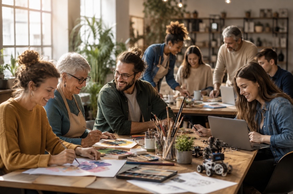 Die Macherei Stuttgart – Kreativ-Workshops für Begegnungen, Gemeinschaft