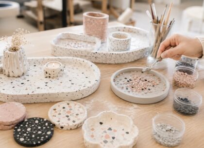 Die Macherei Stuttgart: Warum ein Terrazzo Workshop gerade so angesagt ist