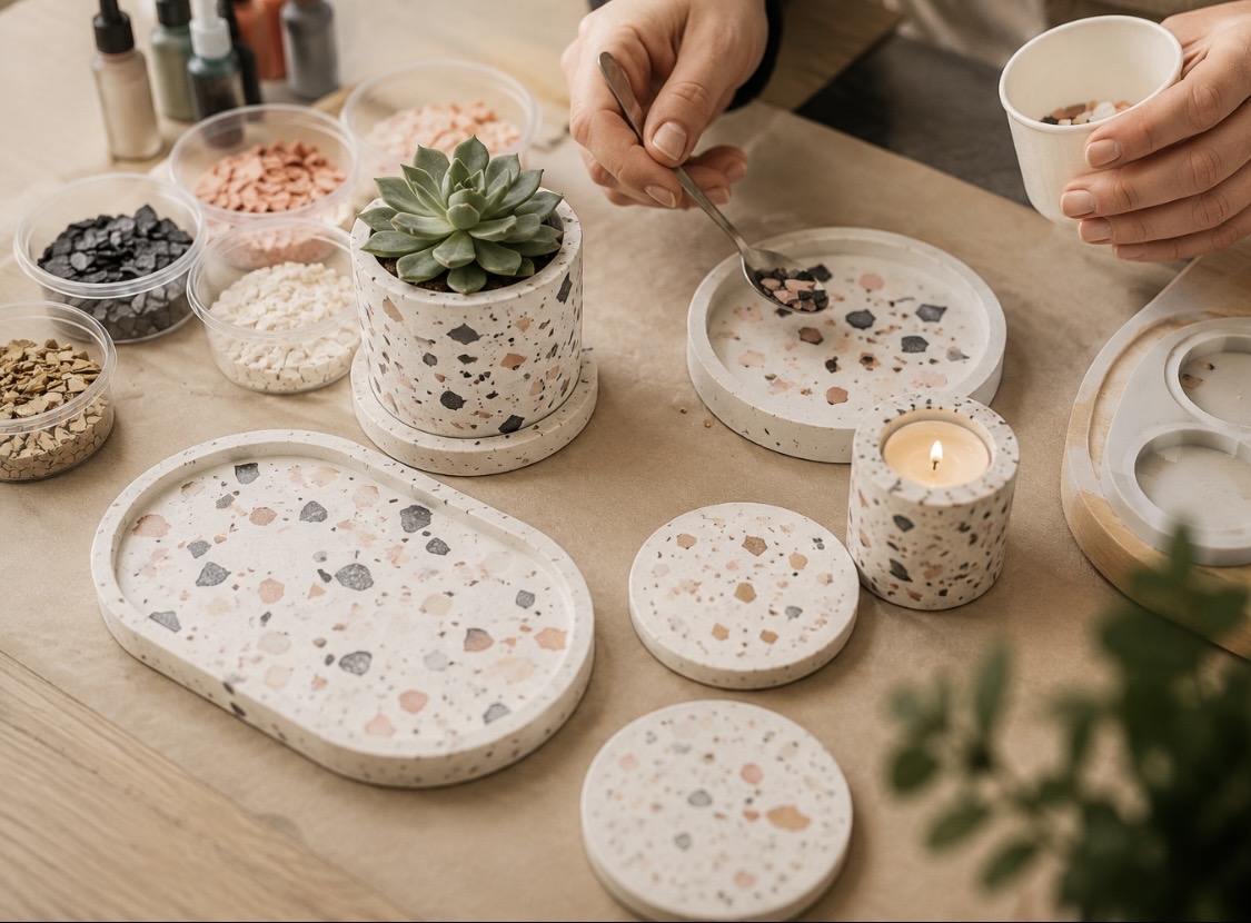 Terrazzo Workshop in Stuttgart – Kreativität erleben | Die Macherei Stuttgart