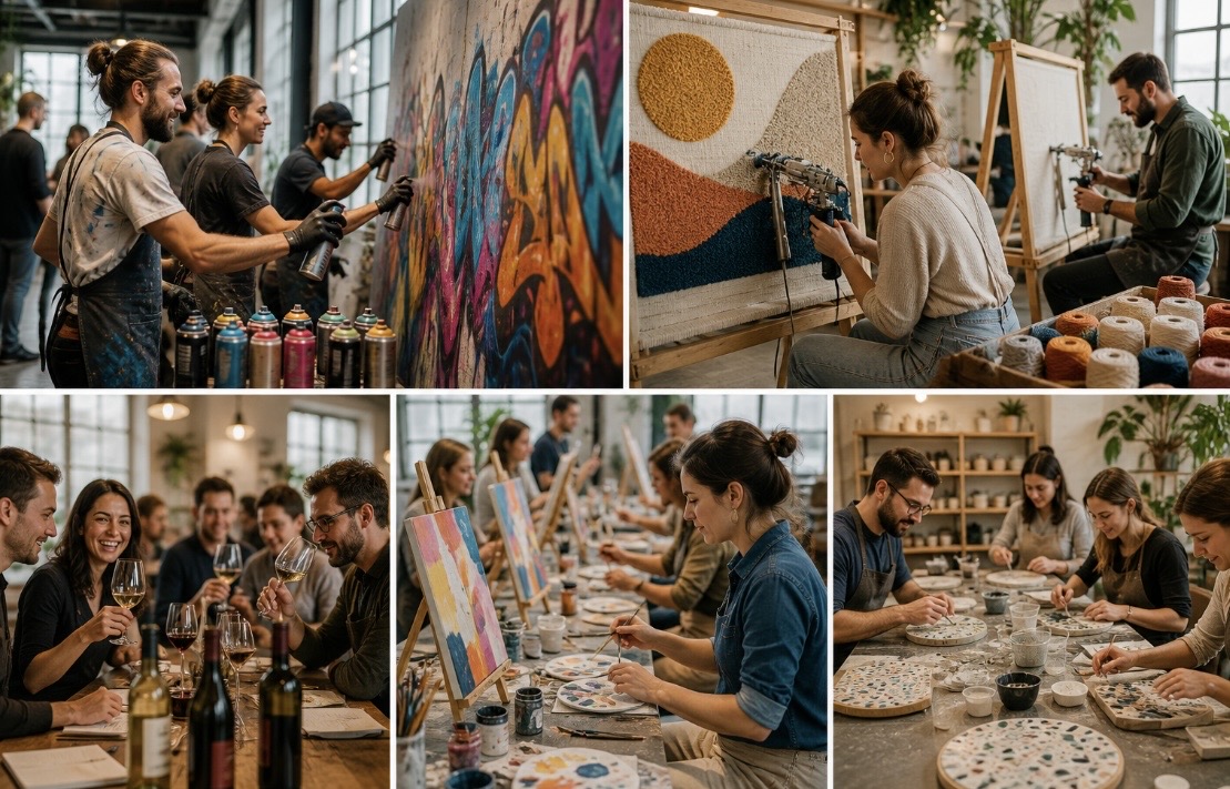 Teambuilding im September in Stuttgart: Kreative Workshops in der Macherei