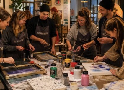 Weihnachtsfeier in Stuttgart mal anders: Kreative Weihnachtsfeier bei Die Macherei 